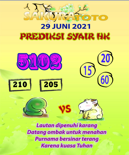 ᑔᑔ Syair hk fajar pakong 29 juni 2021 