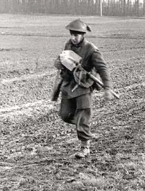British army infantry spade