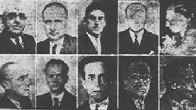 El equipo de París del Encuentro de Ajedrez París-Barcelona 1949