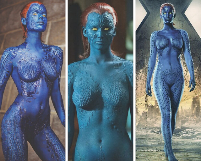 Maquiagem e Cabelo da Mística marvel x-men mystique Maquiagem e Cabelo da Mística marvel x-men mystique