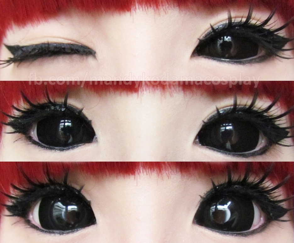 Mandy Kodama =^ ⋏ ^= Review Sclera Lenses Phantasee Black Sclera Lens Sabretooth (From Uniqso) Mandy Kodama =^ ⋏ ^= Review Sclera Lenses Phantasee Black Sclera Lens Sabretooth (From Uniqso)