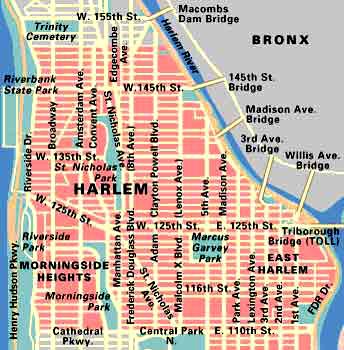 Harlem Map 