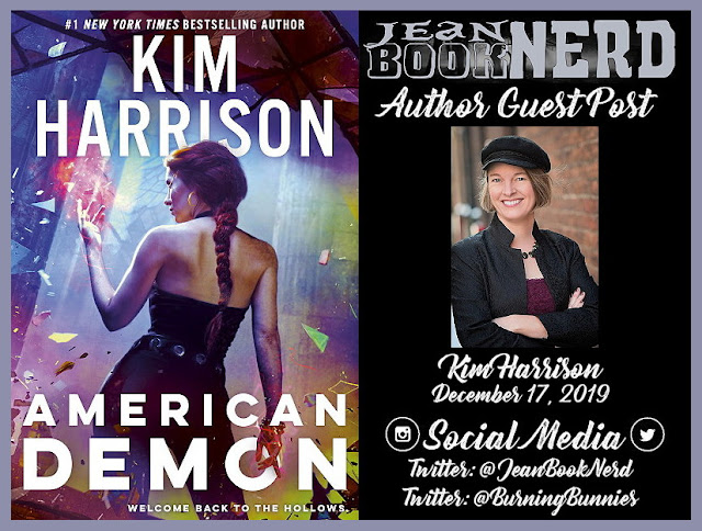 Guest Post with Kim Harrison - American Demon ~ JeanBookNerd