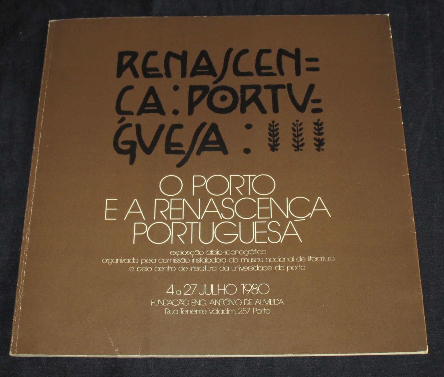 Livraria Alfarrabista Eu Ando A Ler Livro O Porto e a Renascença