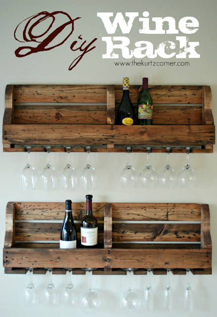 homemade wooden wine rack plans