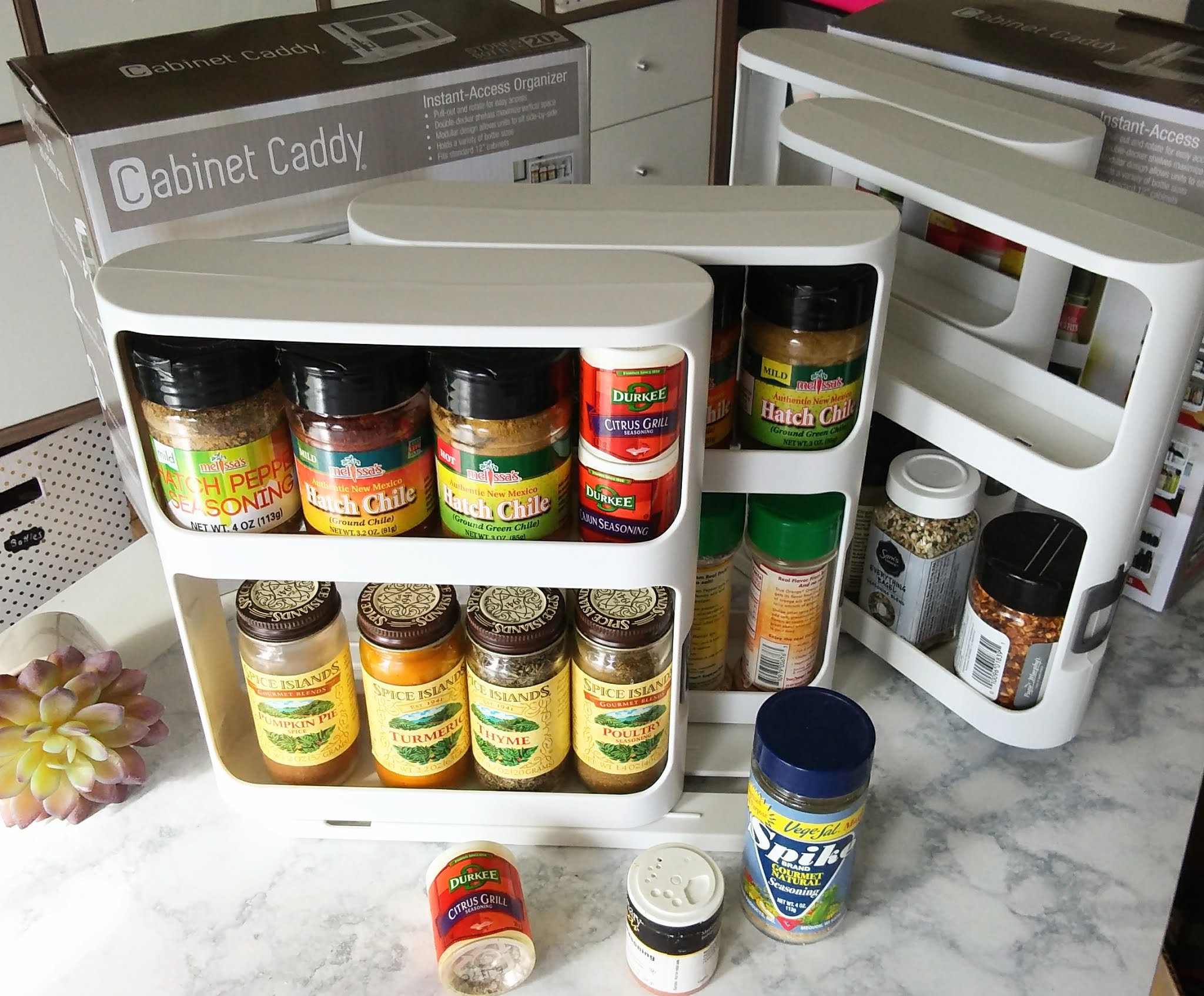 Rotating Spice Organizer, Caddy Storage Organizer