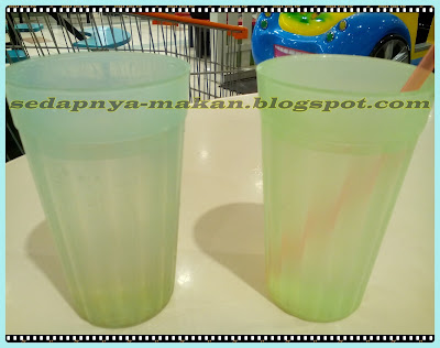 Air suam mahal (2 gelas seringgit)