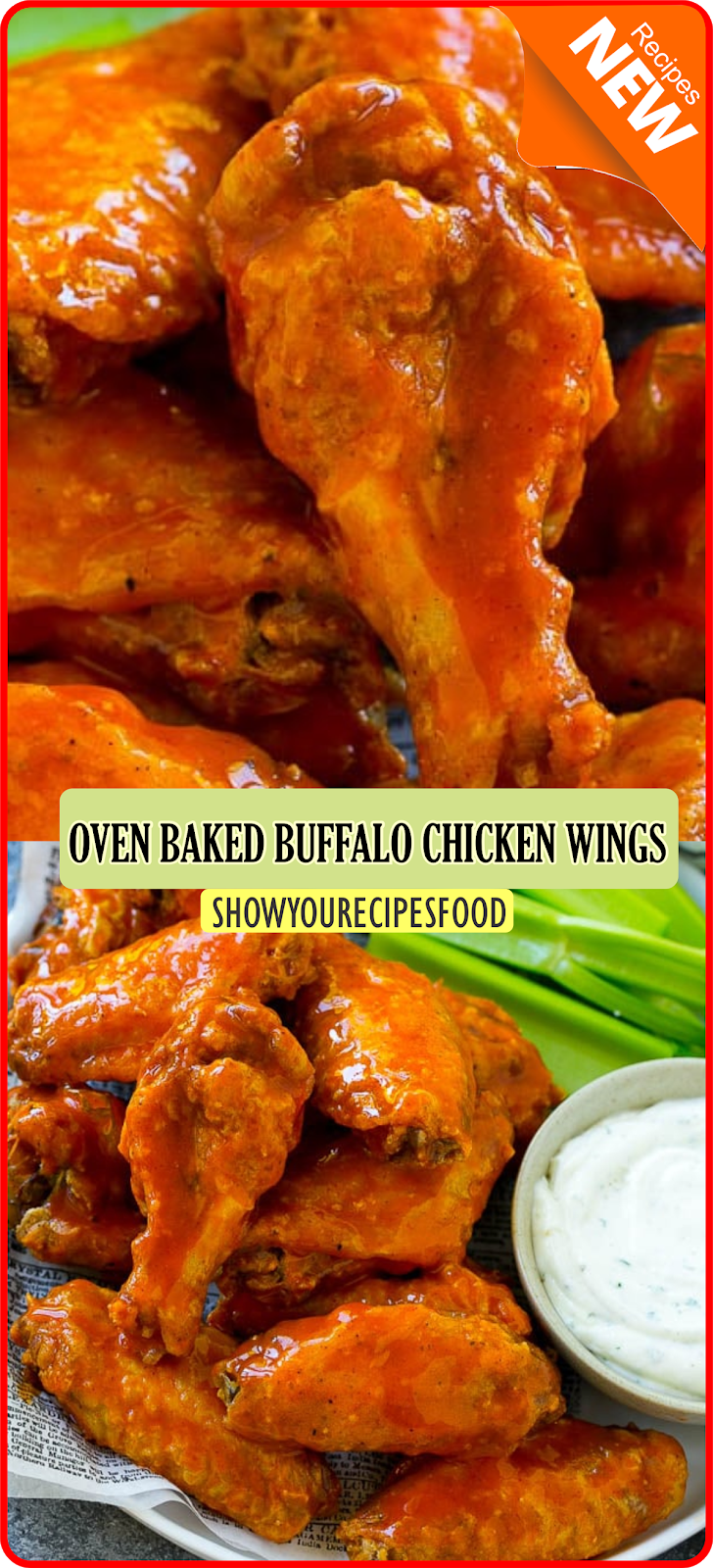 OVEN BAKED BUFFALO CHICKEN WINGS Show You Recipes
