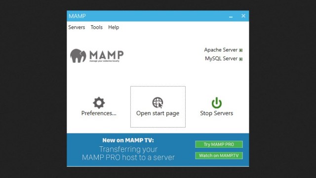 mamp cpanel mamp cpanel