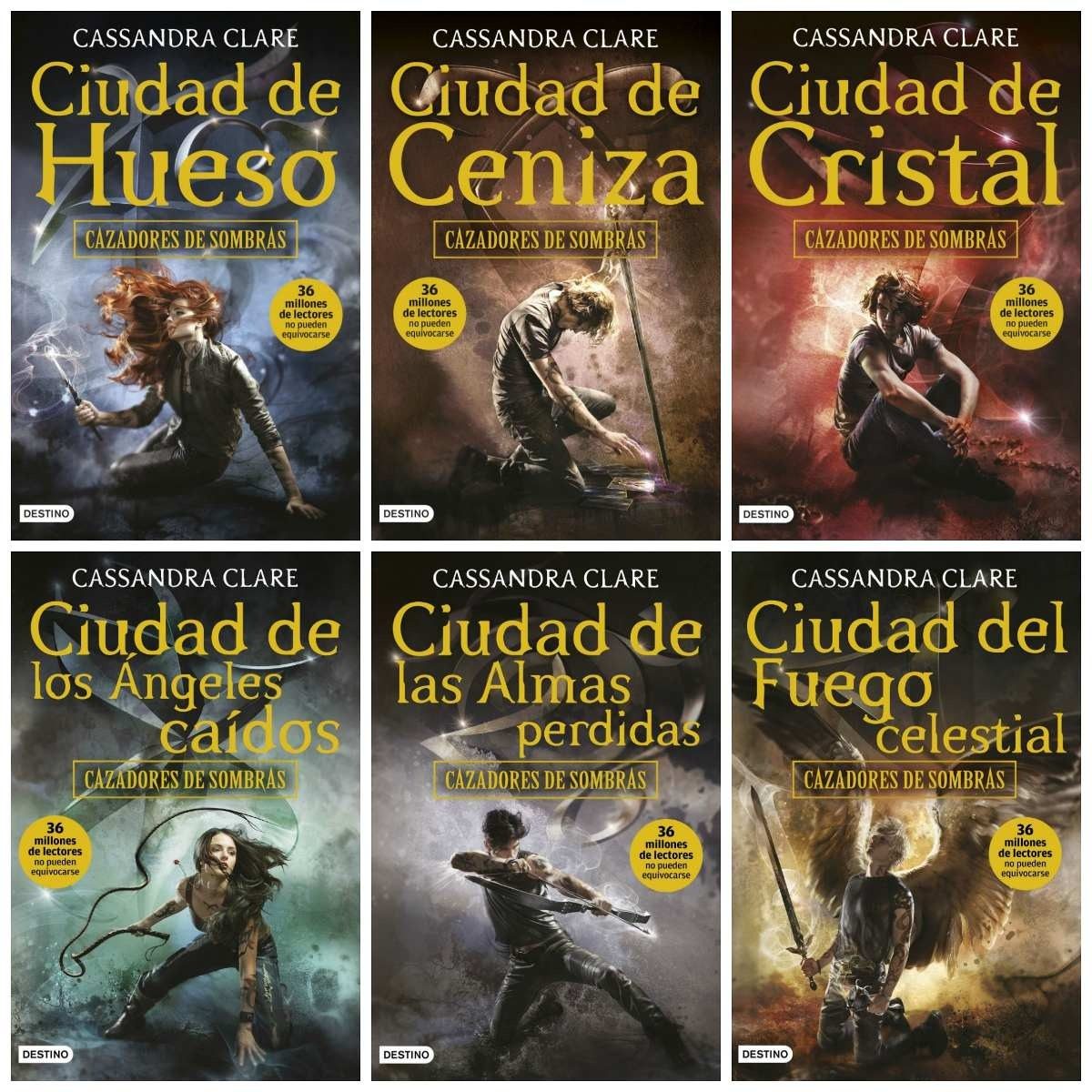 Perdida en un mundo de libros: Nuevas portadas de Cazadores de Sombras  (segunda parte de la saga)