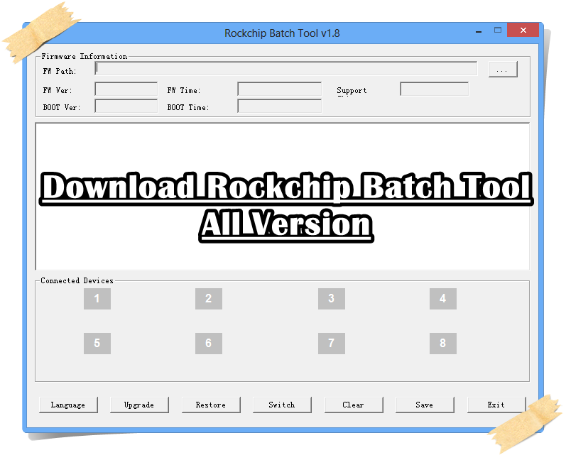 SD Firmware Tool для прошивки Rockchip. Rockchip Factory Tool v 1.5. Rockchip. RKDUMPER. Batch tools