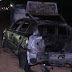 Carro é encontrado em chamas na estrada do Puraquequara e motorista segue desaparecido 