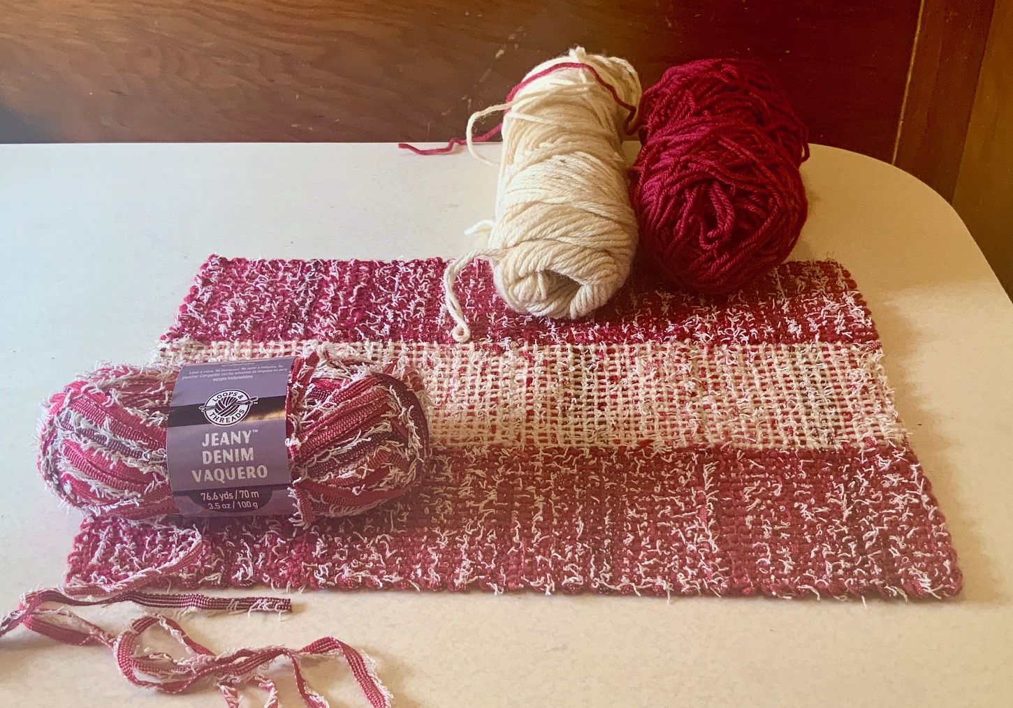 Pin Loom Weaving Pin Loom Placemats, a little weaving, a lot of reward.