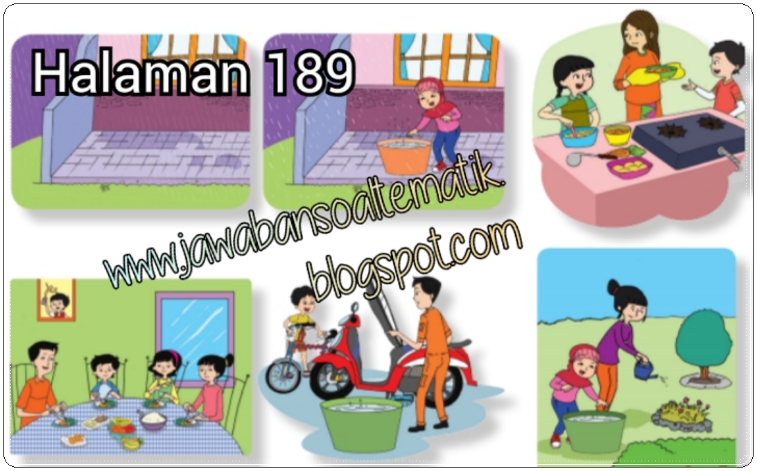 Kunci Jawaban Buku Siswa Kelas 3 Tema 6 Halaman 189 190 191 192 193 - Jawaban Soal Tematik
