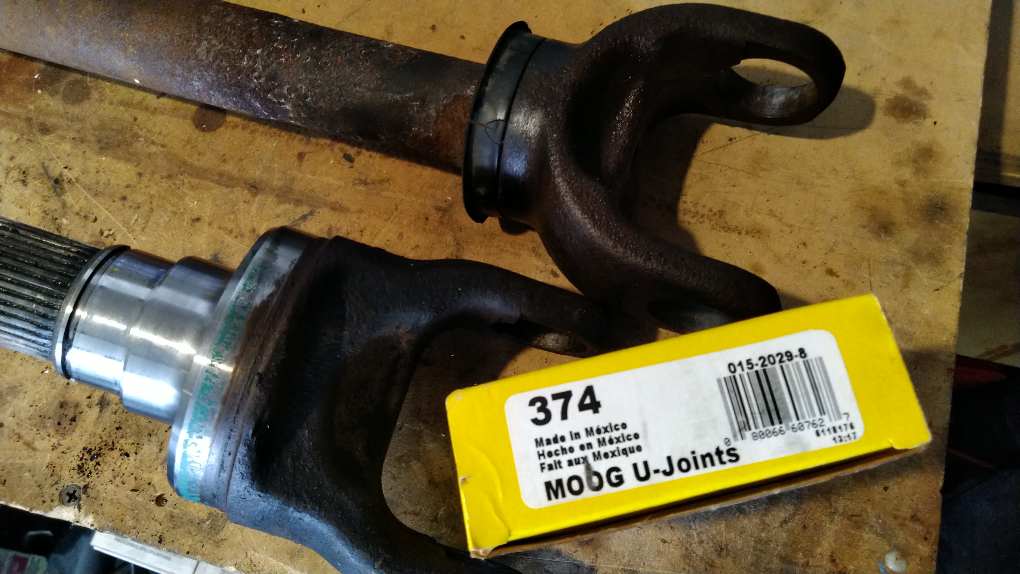 Provident Engineering Front Axle Ujoint Replacement on a 2008 F250