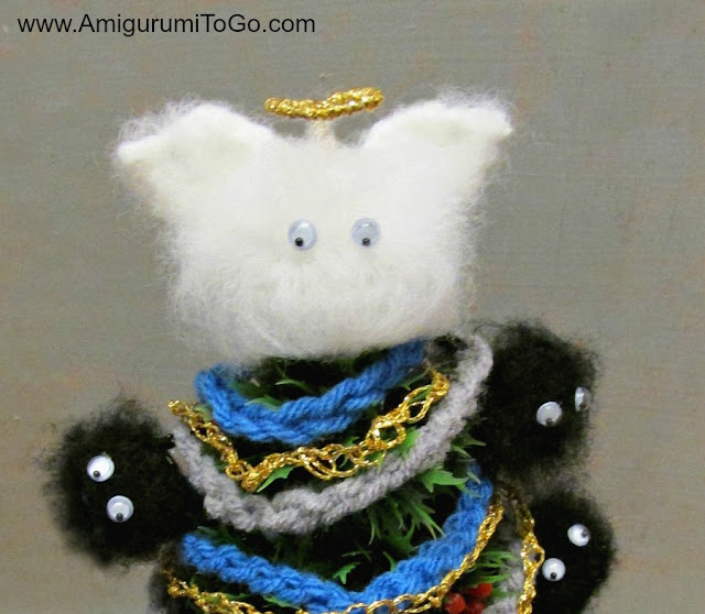 Soot Sprite Christmas Tree Tiny Sprite Crochet Pattern