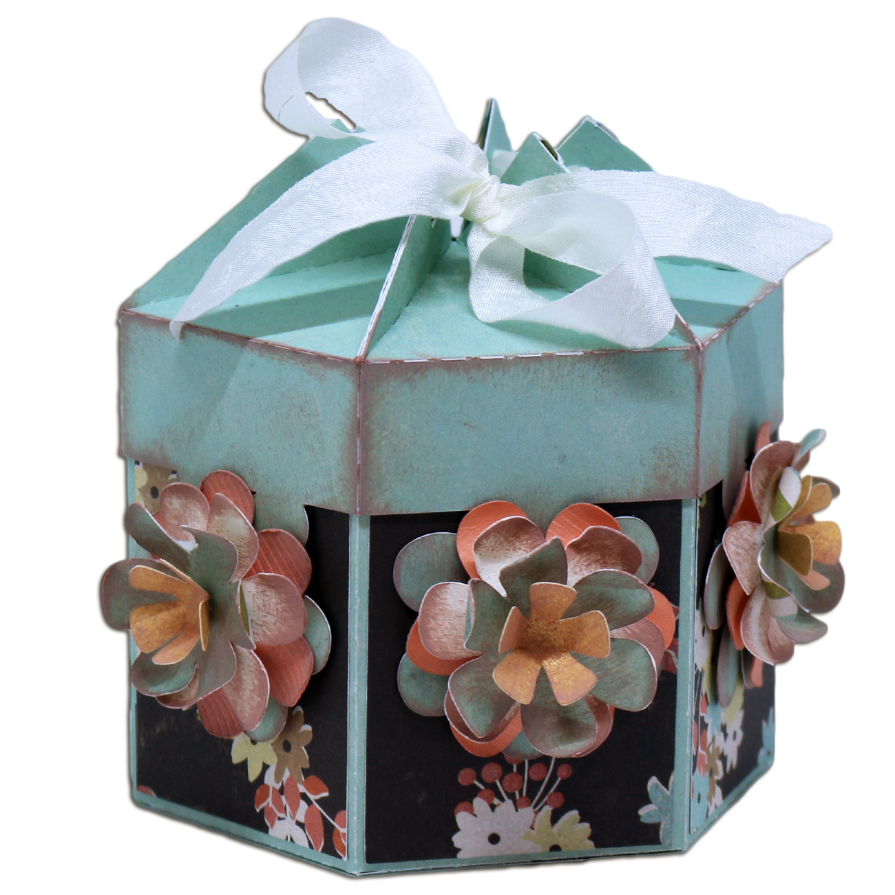 Flower Gift Boxes | Bits of Paper