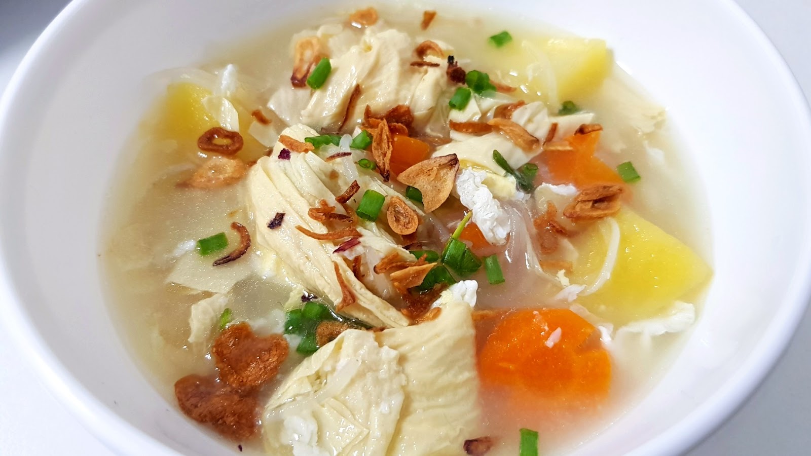 FiveFootFive Sg My Favourite Recipes Ramadan 2020 Dried Tofu Skin Soup