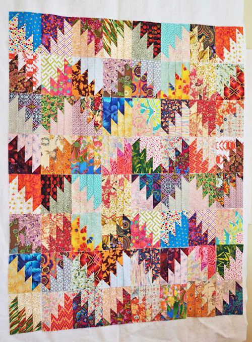 Quilt Today Scrappy Mountain Majesties Quilt Pattern