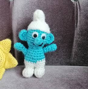 PATRON GRATIS PITUFO AMIGURUMI 40521