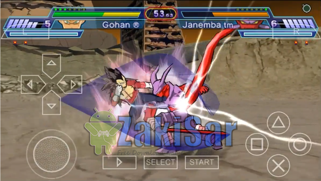Dragon Ball Heroes Game PSP MOD Iso/Cso Free Download - artmoneyv7-33