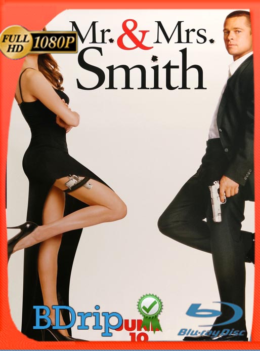 Sr. y Sra. Smith​ (2005) 1080p BDRip Dual Latino-Inglés [Subt. Esp] (Acción. Comedia)