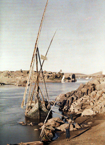 photos couleur egypte années 1920