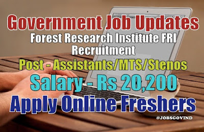 FRI Recruitment 2020