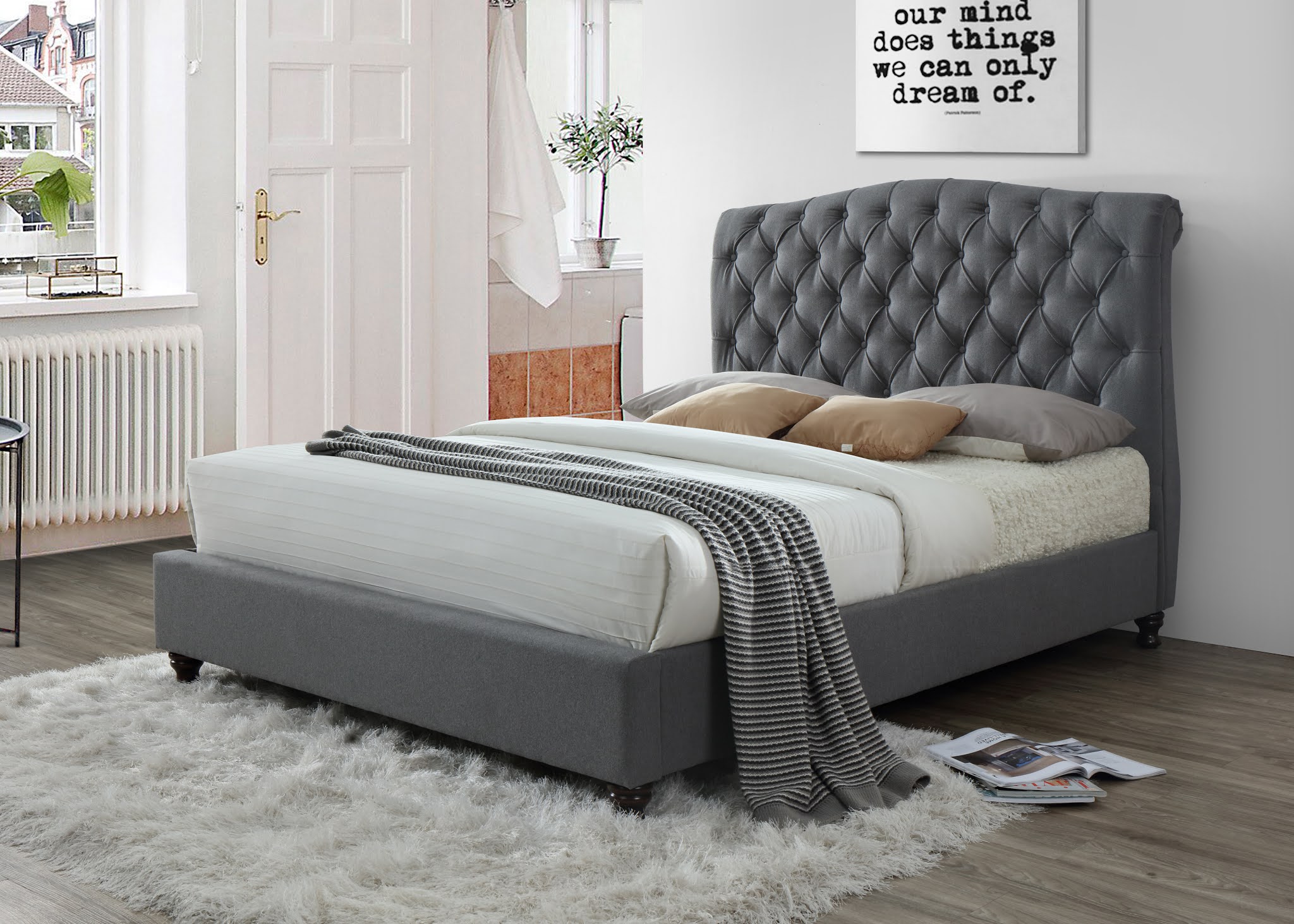 Cloth Bed Frame Table Frame