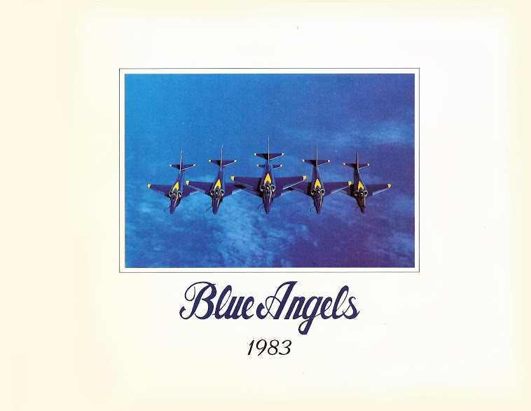 1983 Blue Angels Yearbook Cover