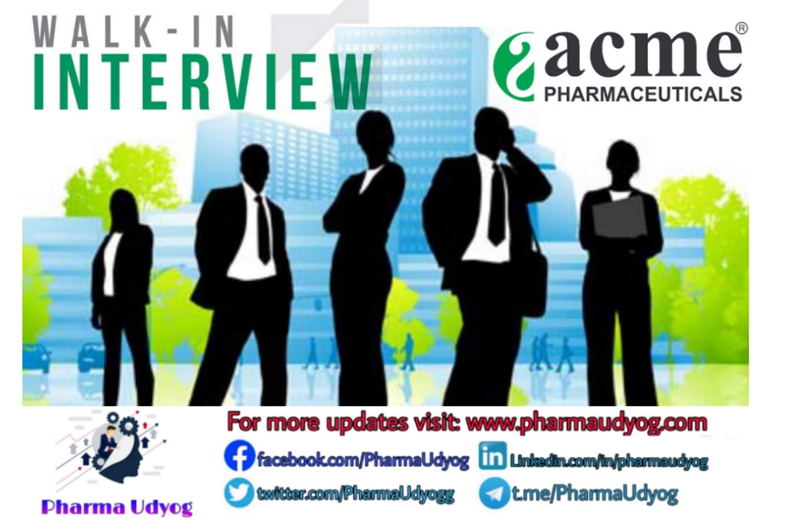 Acme Pharmaceuticals Walkin at Ahmedabad for ProductionQCWHEngg