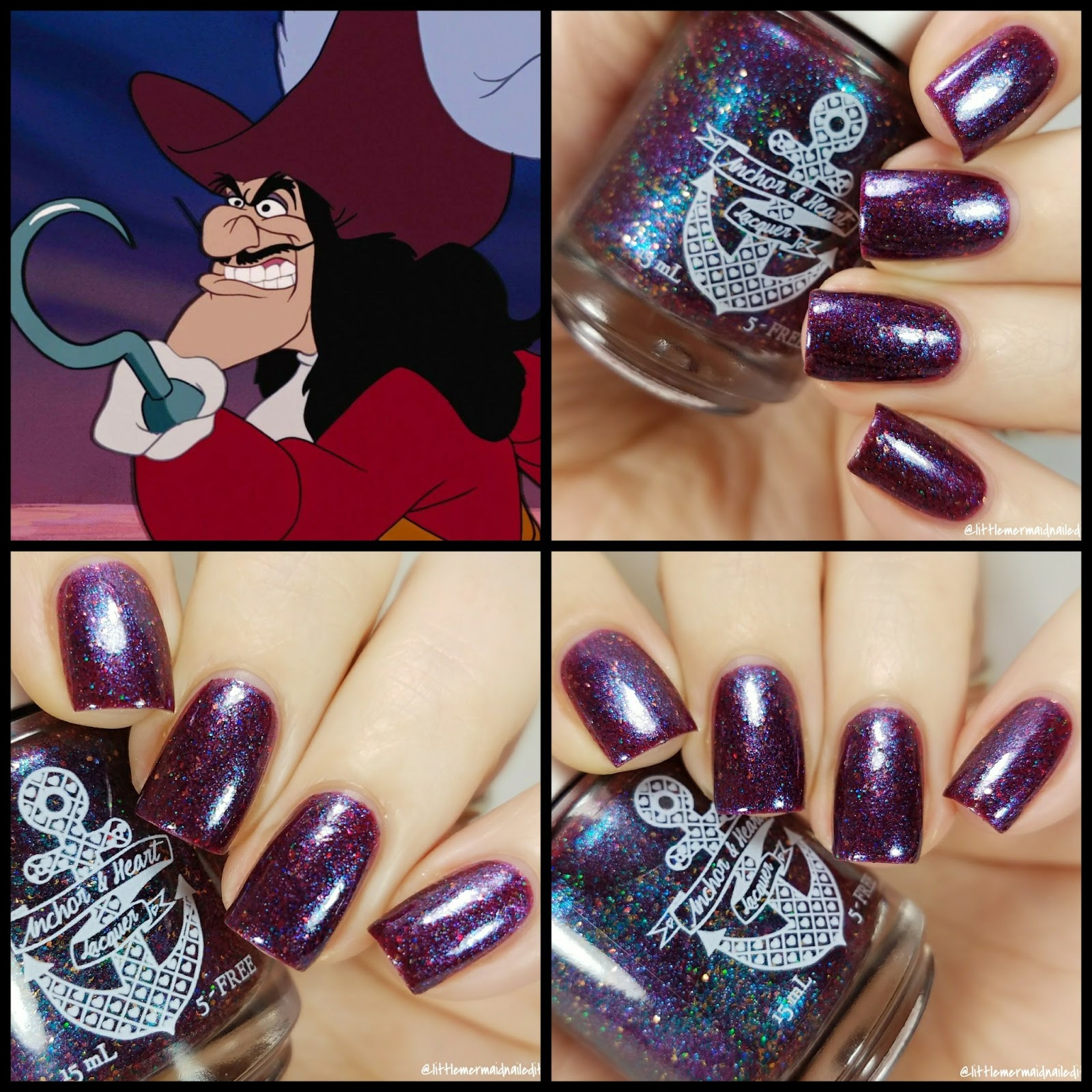 little mermaid nailed it anchor heart lacquer what is a pirates what is a pirate s favorite letter