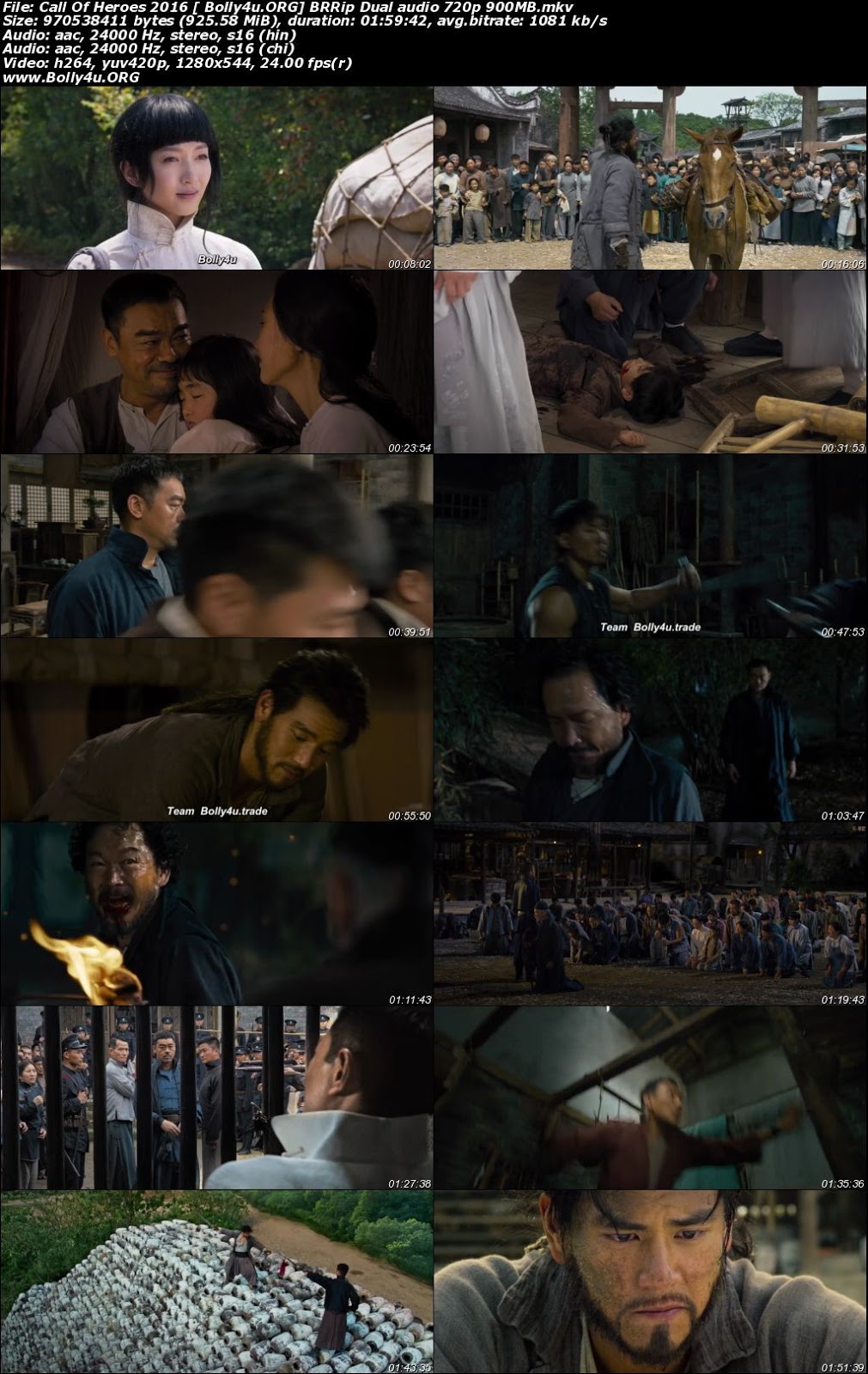 Call Of Heroes 2016 BRRip 400Mb Hindi Dual Audio 480p Download Call Of Heroes 2016 BRRip 400Mb Hindi Dual Audio 480p Download