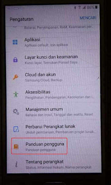 panduan pengguna