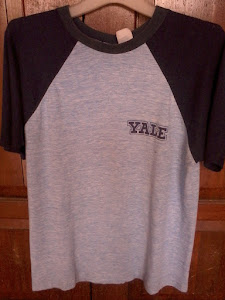 VINTAGE 3BLEND YALE RAGLAN