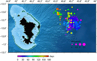 Mayotte seismic activity