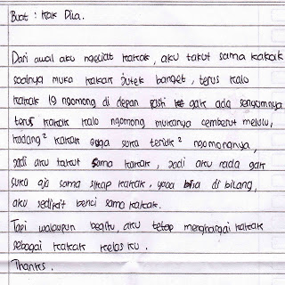 Contoh Surat Kagum Singkat Quotes Blog C