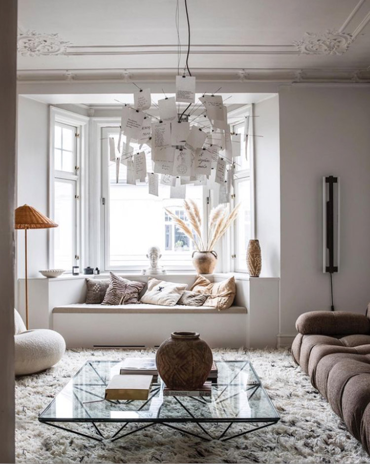 Warm Tones and Texture In An Elegant Copenhagen Apartment