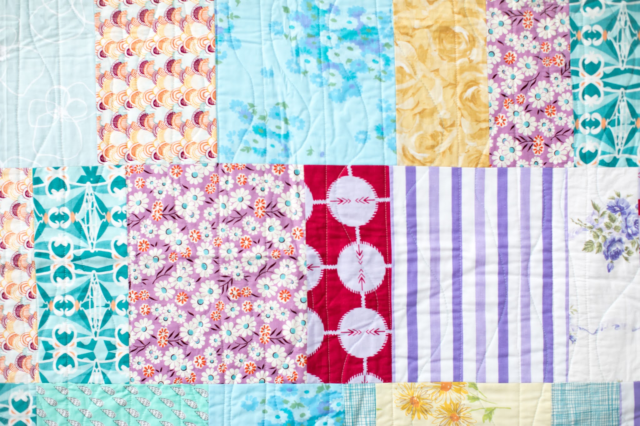 It is okay to sew vintage sheets with modern quilting cottons?