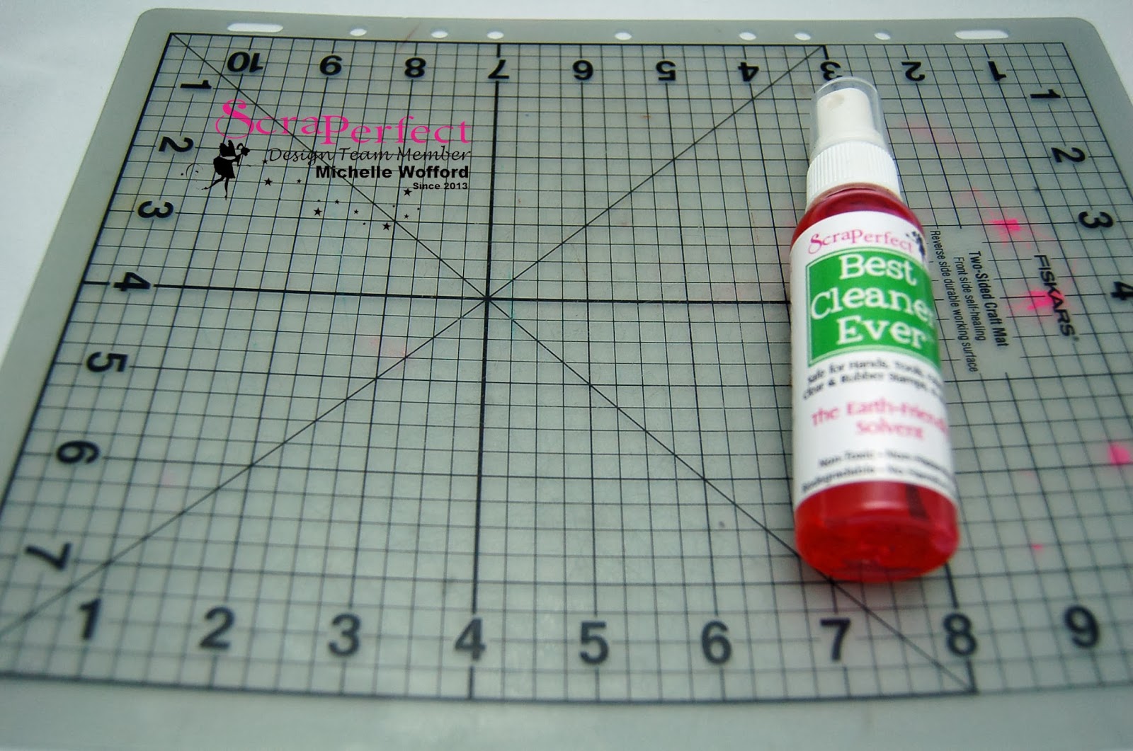 ScraPerfect Clean A Craft Mat with The Best Cleaner Ever