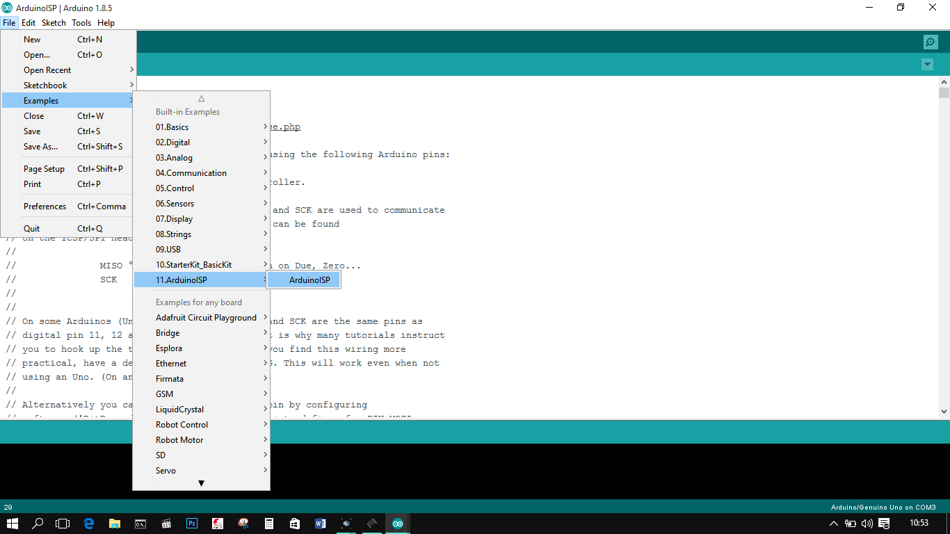 arduino isp