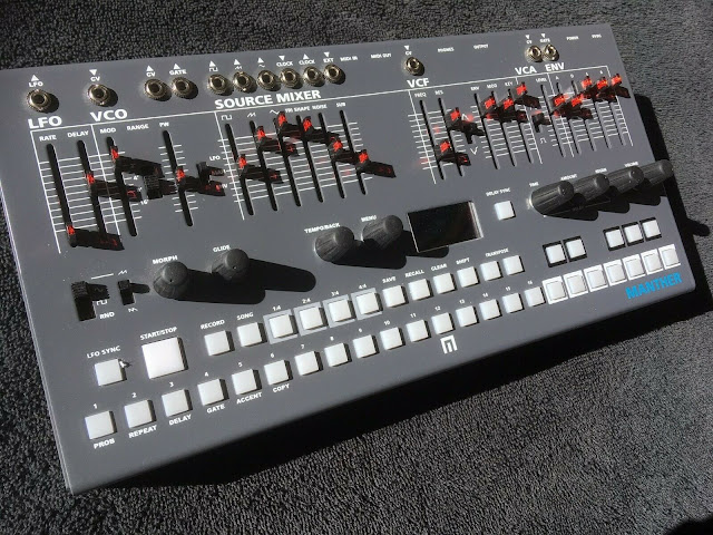 MATRIXSYNTH: Malekko Manther Monophonic Analog Synthesizer and Sequencer