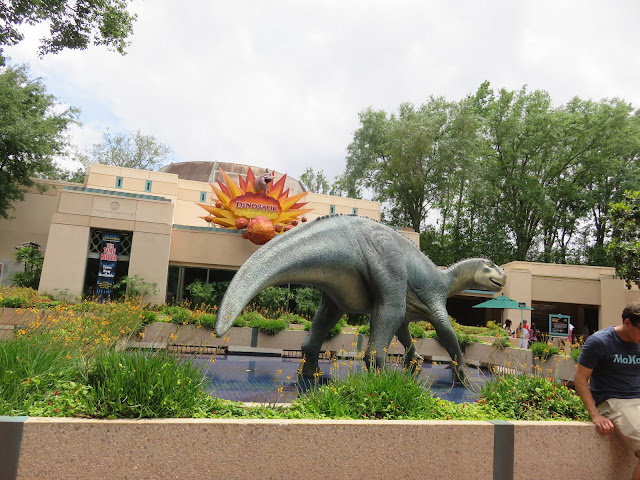 Aladar Statue Dinosaur Ride Disney's Animal Kingdom Walt Disney World