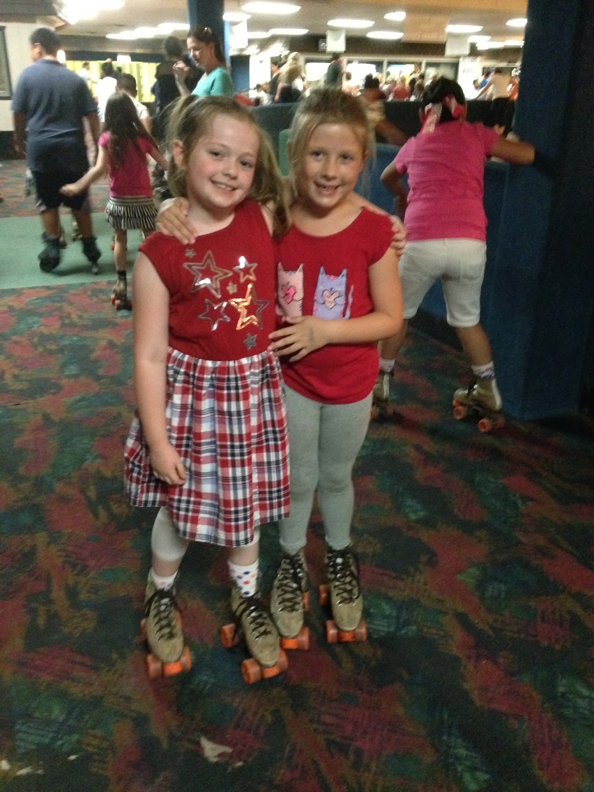 and Charlotte's Adventures Roller Skating First!