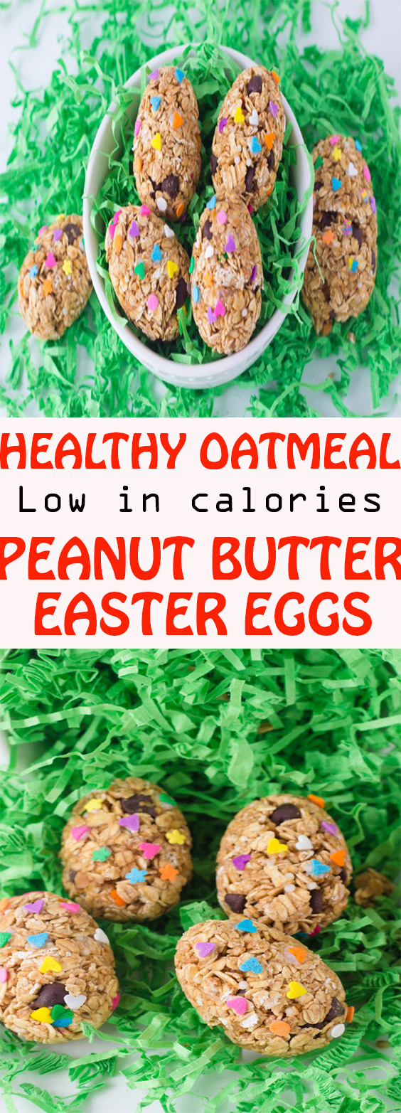 HEALTHY OATMEAL PEANUT BUTTER EGGS HEALTHY OATMEAL PEANUT BUTTER EGGS RECIPES dessert 