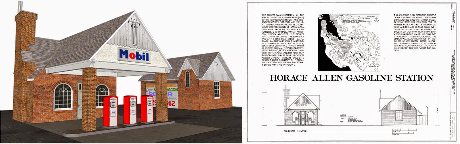MAQUETAS & MODELOS: LA GASOLINERA DE HANS POELZIG
