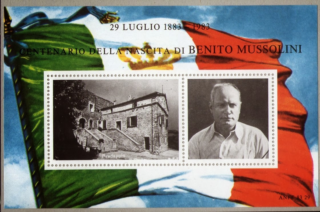 MUSSOLINI CENTENARIO DELLA NASCITA MUSSOLINI CENTENARIO DELLA NASCITA