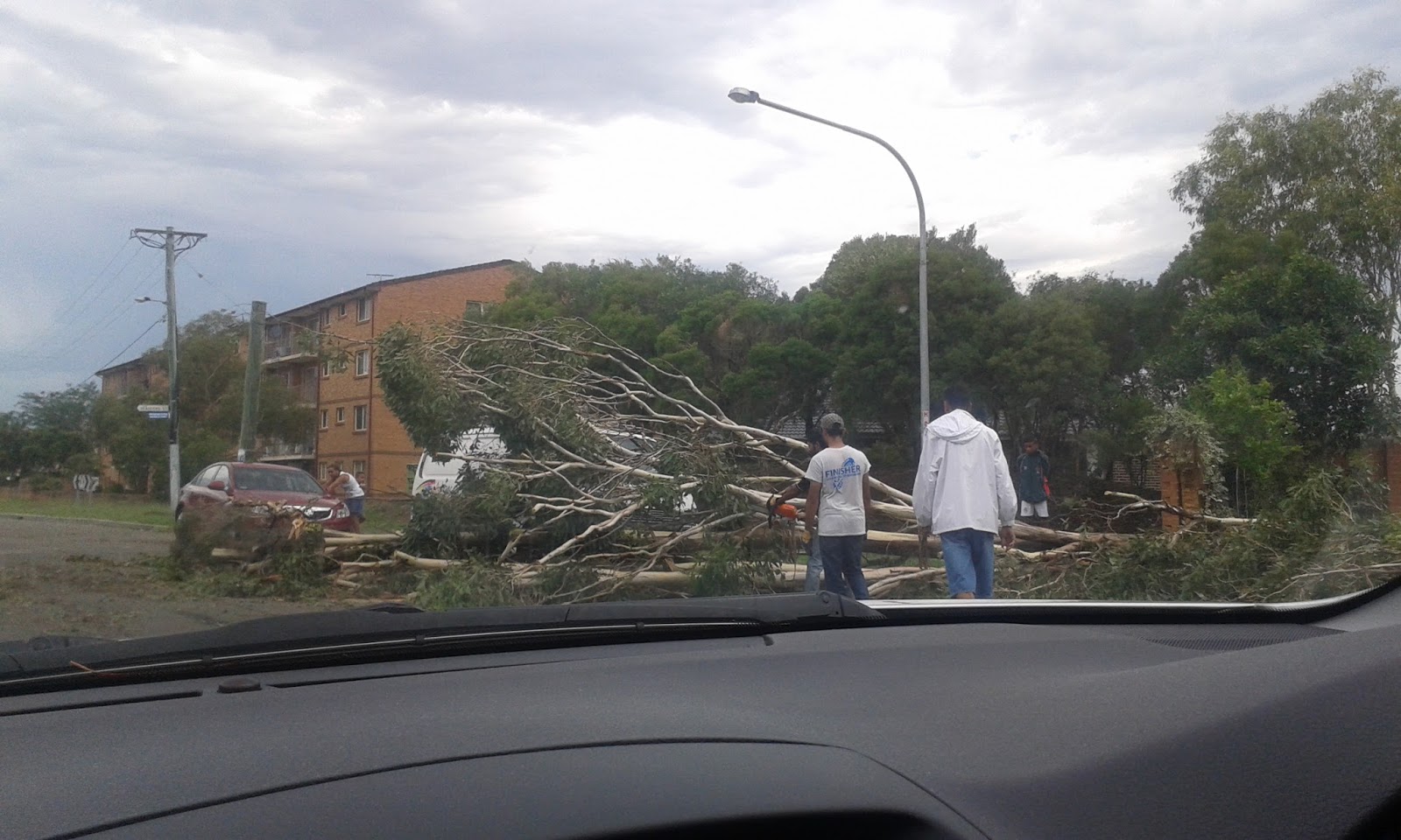 Why I Love Mount Druitt! Mount Druitt Cops Bad Weather Some House Destroyed And Uproots Many