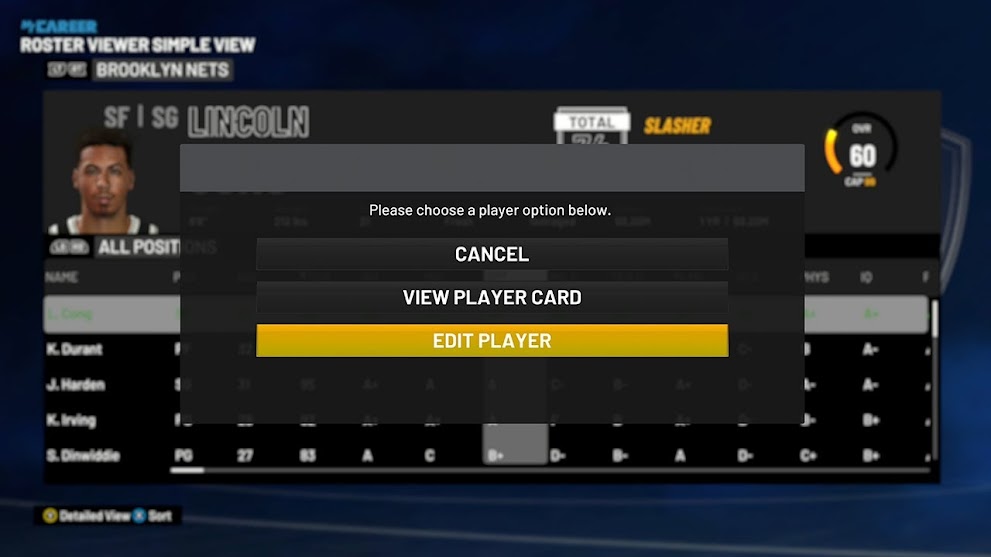 Unlock Player Edit Hook Plugin V1.0 by Looyh | NBA 2K21
