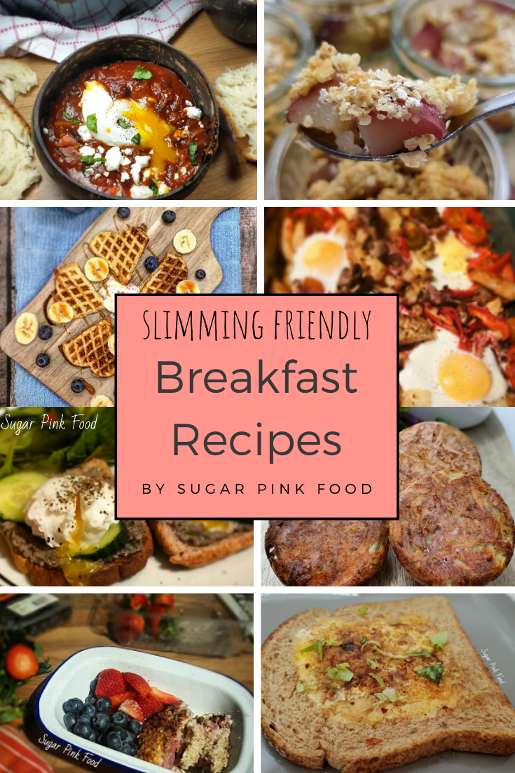 Slimming World Friendly Breakfast Recipes Sugar Pink Food Healthy